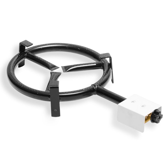 Brûleur à Gaz Anneau à Paella 30cm Adapté aux Poêles à Paella de 36 à 42 cm Ø Briebe MOD300 Noir