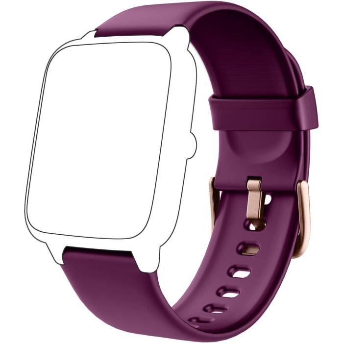 Bracelets de Remplacement en Nylon Facilement Interchangeables pour Montre Homme et Femme Aussi