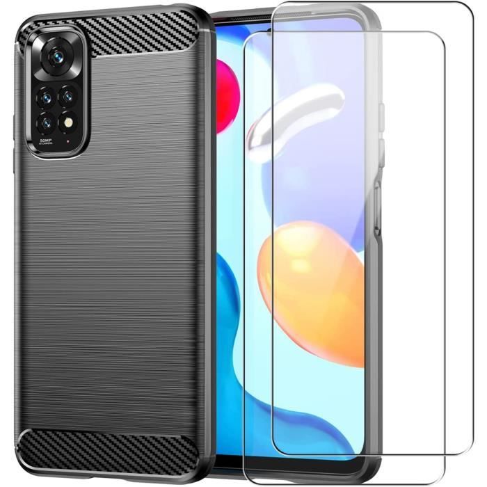 Pack Protection écran Xiaomi Redmi Note 14 5G – 2 Verres Trempés 9H + 2 Films Caméra, Antirrayures Et Confidentialité