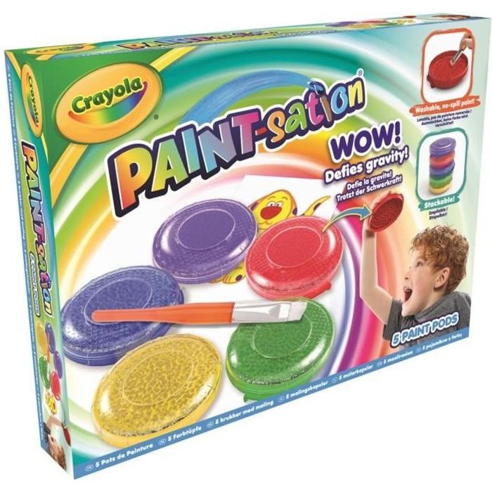 CRAYOLA Paint-Sation 5 pack 2 en 1