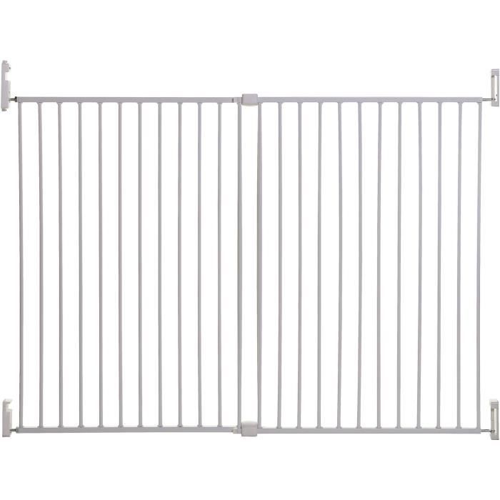 Dreambaby Barrière de sécurité Broadway Gro-Gate Extra-Large et Extra-Grande (pour 76 - 134 cm), bla