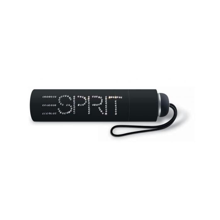 Parapluie pliant uni Noir Diamant ESPRIT U