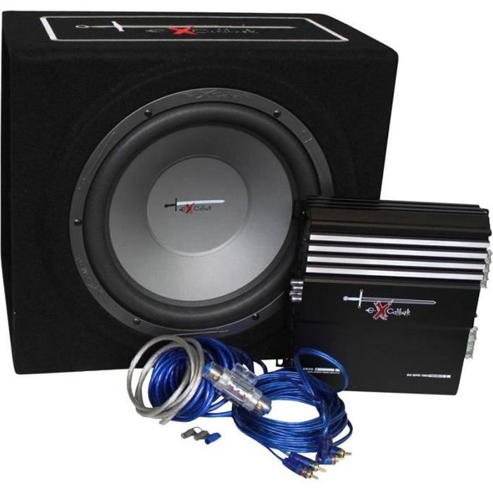 Caissons De Basses Subwoofer 18 Passif Bm Sonic Bms-sub18-p - 2x1000w Max - Boomer 46cm - Speakon + Jack 6,3 Mm + Fiche Bananes