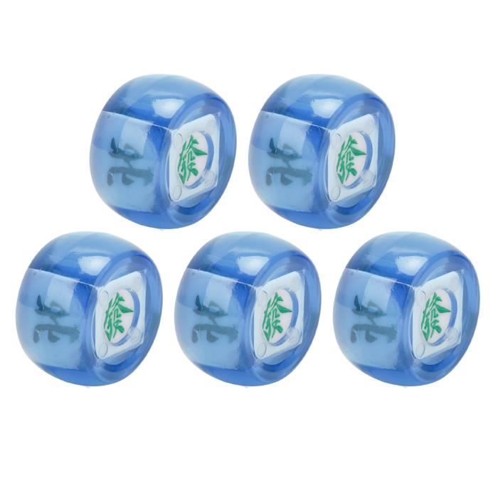 Jeu De 144 Cartes De Mahjong Imperméables - Avec 2 Dés - Format 5,7x8,7 Cm - Voyage, Camping, Maison - Cadeau Jeux