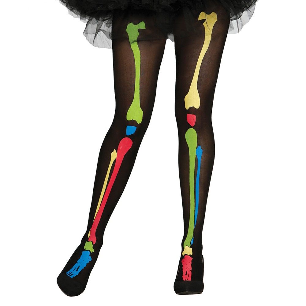 Collant sales multicolore femme