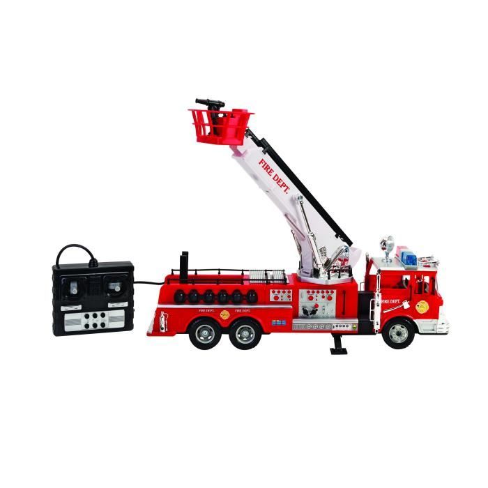 Camion Pompiers Telecommande Cdiscount Jeux Jouets