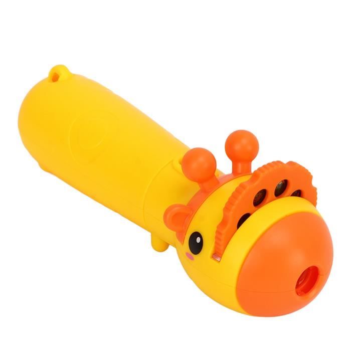 Jzhen Projecteur Histoire Enfant Lampe Poche - Mini Projecteur Jouet Éducatif 32 Images Pour Tout-Petits