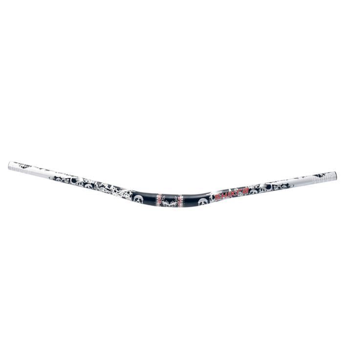 Guidon de vélo de descente - HOMYL - 780mm - Collier de serrage 31,8mm - Alliage d'aluminium - Noir
