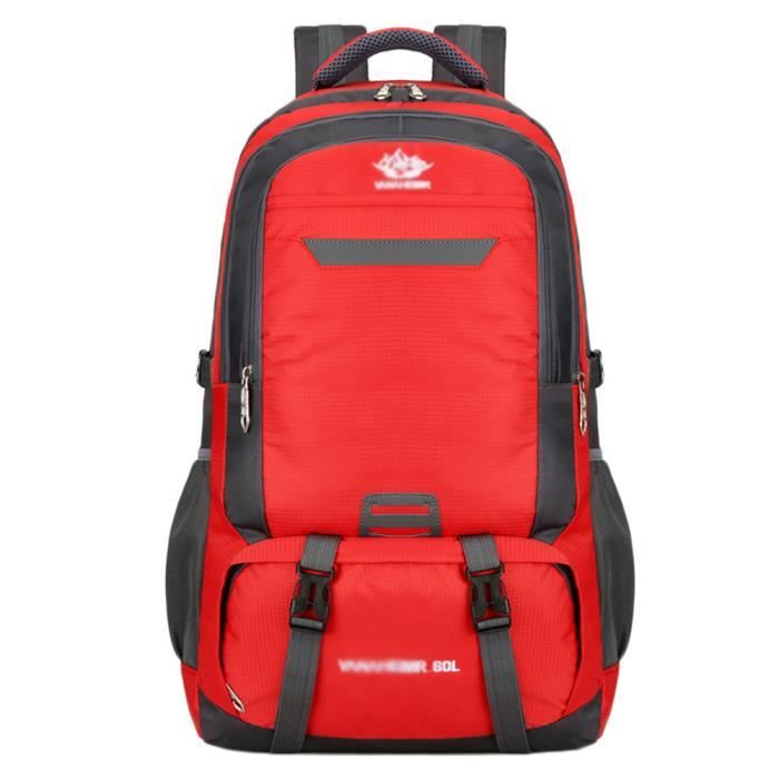 Sac à Dos 60L Trekking, Randonnée Longue Distance, Voyage