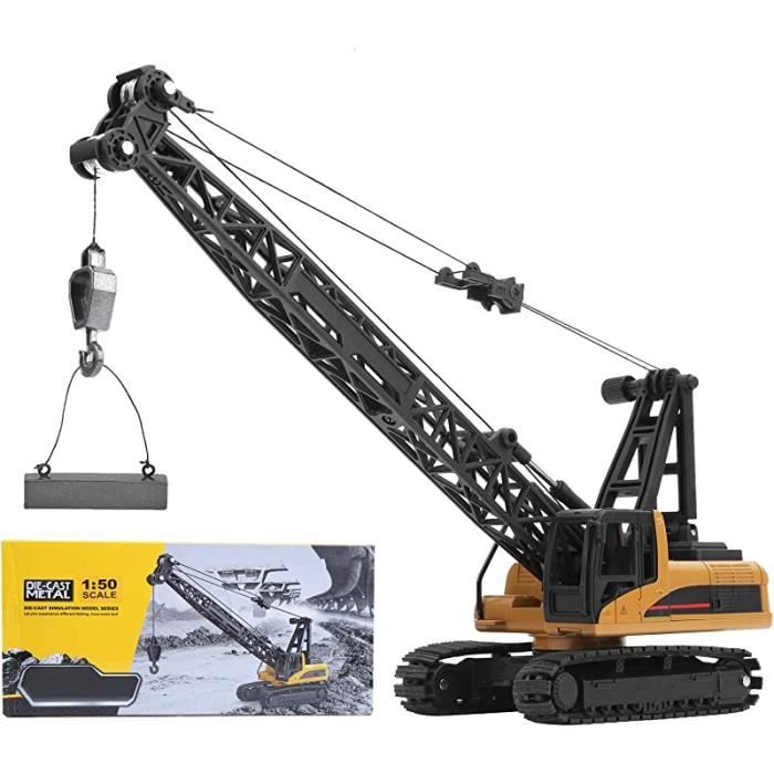 Jouet de Grue 150 Alliage d39ing?�nierie Grue mod?�le de v?�hicule mod?�le de Construction camions 