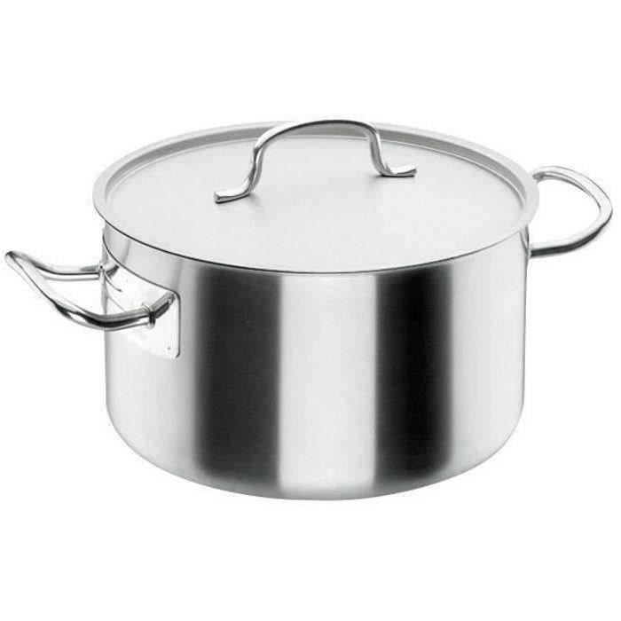 Braisière Chef D : 24 cm - inox