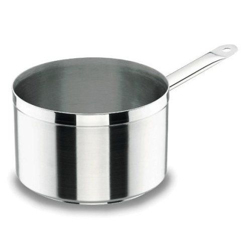 Casserole Haute Lacor 20 Cm - Inox 18/10, Fond Triple Sandwich, Compatible Tous Feux Dont Induction - 4 Litres