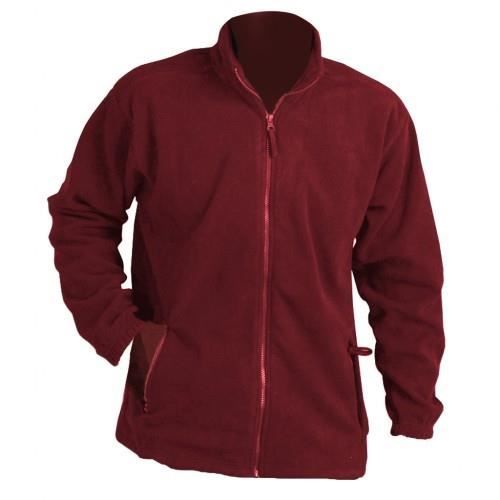 Veste Polaire à Manches Longues Pour Homme - Coupe Droite, Fermeture éclair, Pour Loisirs Et Travail