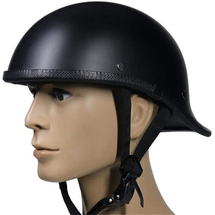 Casque Bol Vintage Jet Moto Casque Bol,Open Face Classic Sun Casque Moto Jet Vintageuff0fECE Homologué En Pour Scooter Chopper - Casque De Moto Homme Et Femme Pilot Casque Jet Vintage Vintage