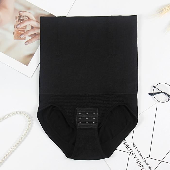 Culotte Gainante Taille Haute Femme - Effet Ventre Plat Et Fesses Relevées - Sans Couture, Invisible Sous Les Vêtements - Tissu Respirant - 11