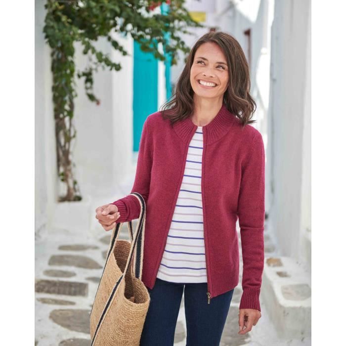 Cardigan fermeture on sale eclair femme
