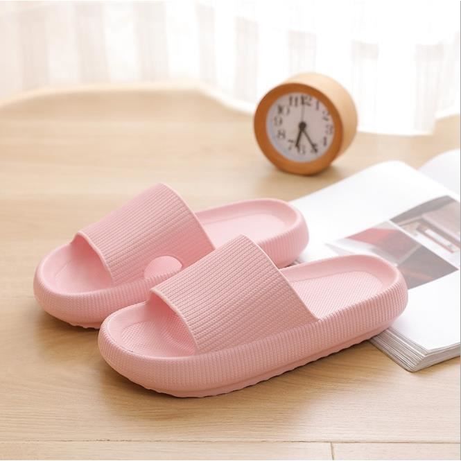 Pantoufles Femme Douces Taille 38 - Thème E.T., Couleur Violet, Polyester, Neuves Avec Boîte