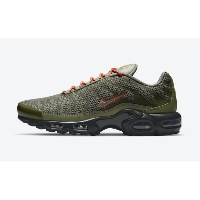 Baskets Nike Air Max TXT Plus TN Homme Olive Reflective Chaussures