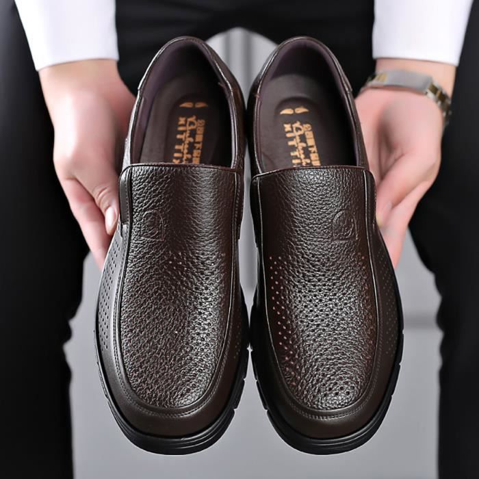 mocassins loafers homme respirants à enfiler chaussures - Morocco