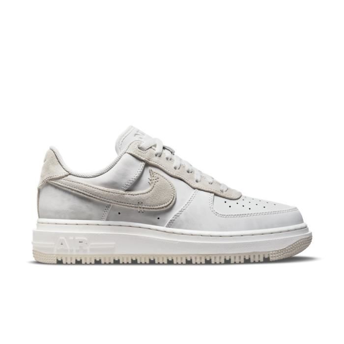 Chaussures NIKE Air Force 1 Luxe Blanc Creme Homme Adulte