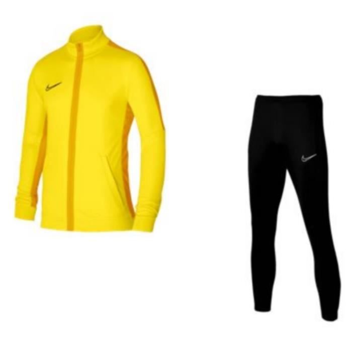 Jogging Homme Nike Swoosh Jaune et Noir Respirant Manches longues Multisport Jaune Cdiscount Pret a Porter