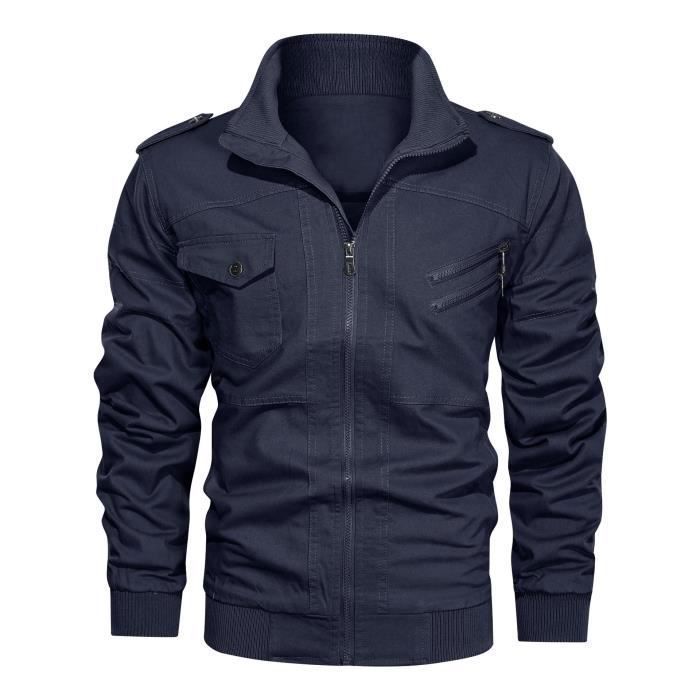 Veste officier homme bleu marine outlet