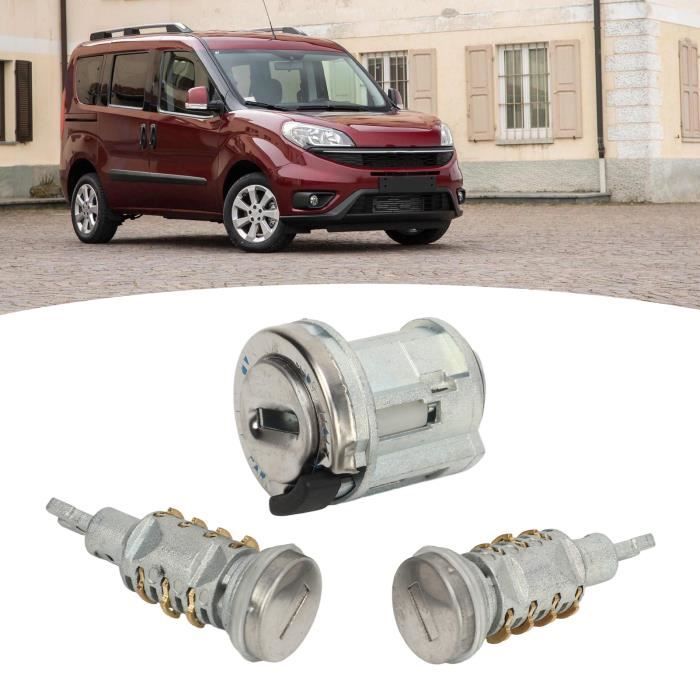 Ensemble Serrure Porte Voiture Avec 2 Clés Pour Peugeot 206 1998-2009 - Remplacement Haute Performance