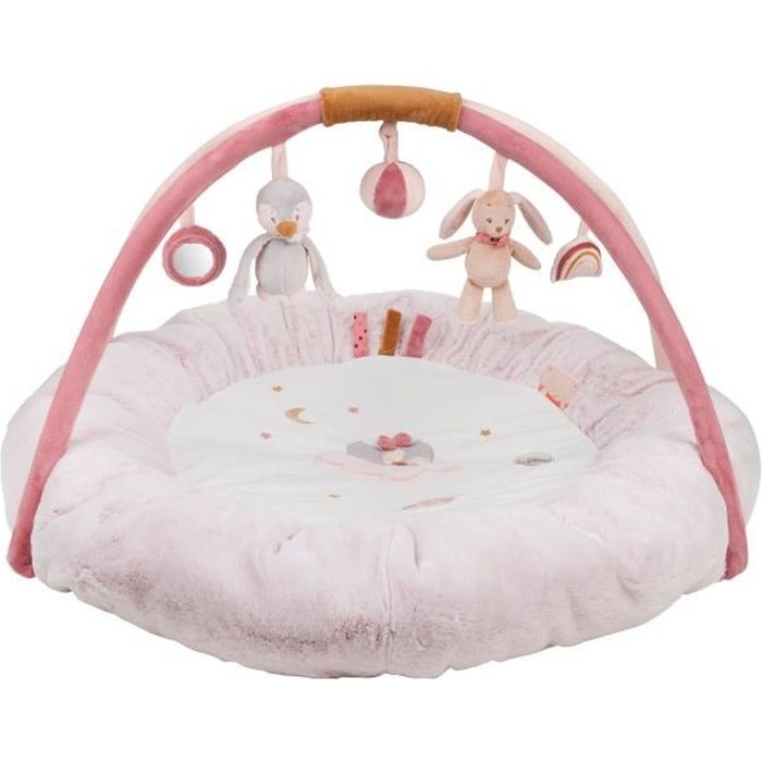 Nattou Tapis D Eveil Pouf Avec Arches Sasha Pauline O 90 Cm Des La Naissance 100 Polyester Rose Cdiscount Puericulture Eveil Bebe Nattou Tapis D Eveil Pouf Avec Arches Sasha Pauline O 90 Cm Des La Naissance 100 Polyester Rose Cdiscount Puericulture Eveil Bebe