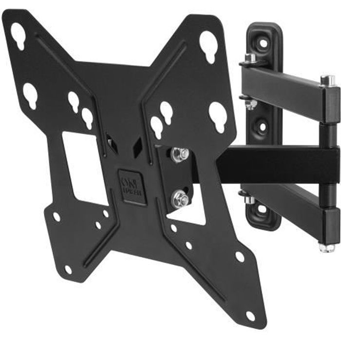 ONE FOR ALL WM2241 Support mural inclinable 15° et orientable 180° pour TV de 13 à 43 33 à 109cm Poids max : 30kg