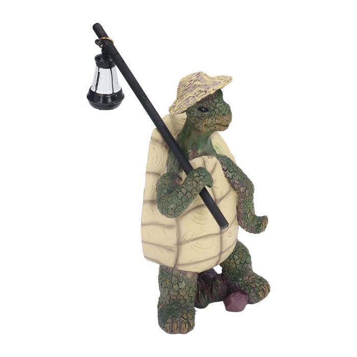 Statue Deco,Petite Sculpture De Tortue En Argile Violette, Décoration