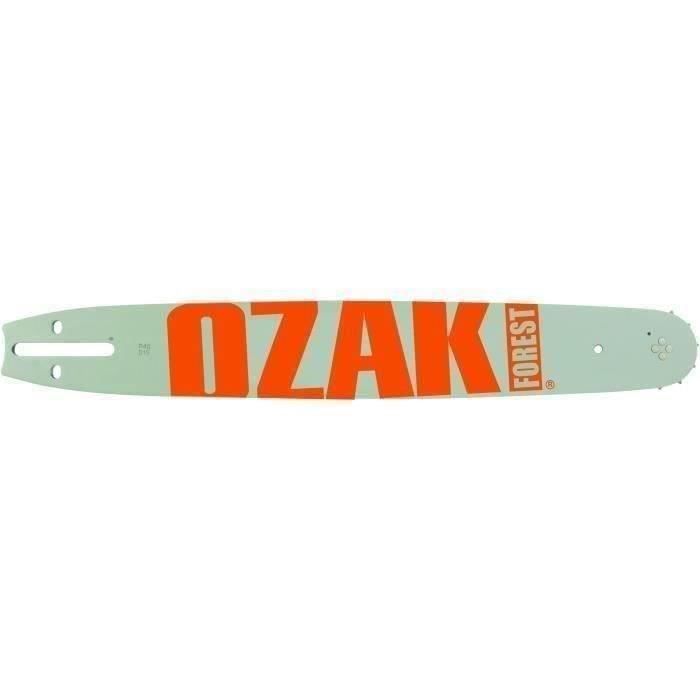 Guide de tronçonneuse OZAKI Pro Steel - 18 pouces - Acier - Pas de 0325 pouces - Jauge de 15 mm