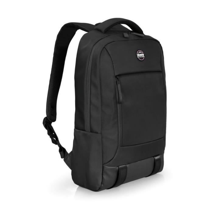 Sac à dos PC - PORT DESIGNS - Pour ordinateur portable moderne & confortable TORINO II - 15.6/16 pouces - Noir