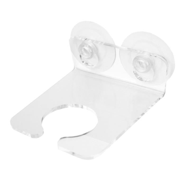 1pc support de verre ventouse acrylique transparent de plateau de vin pour bar spa salle de bain set accessoires salle de bain achat vente set accessoires 1pc support de verre