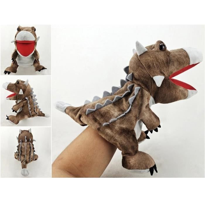 LEX Marionnette à main dinosaure Dinosaure marionnette à main 11,8 pouces  tyrannosaure en peluche jeux peluche Décaditude - Qqmora - Cdiscount Jeux -  Jouets