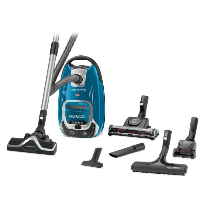 aspirateur sans sac de 4 5l 550w bleu cdiscount electromenager