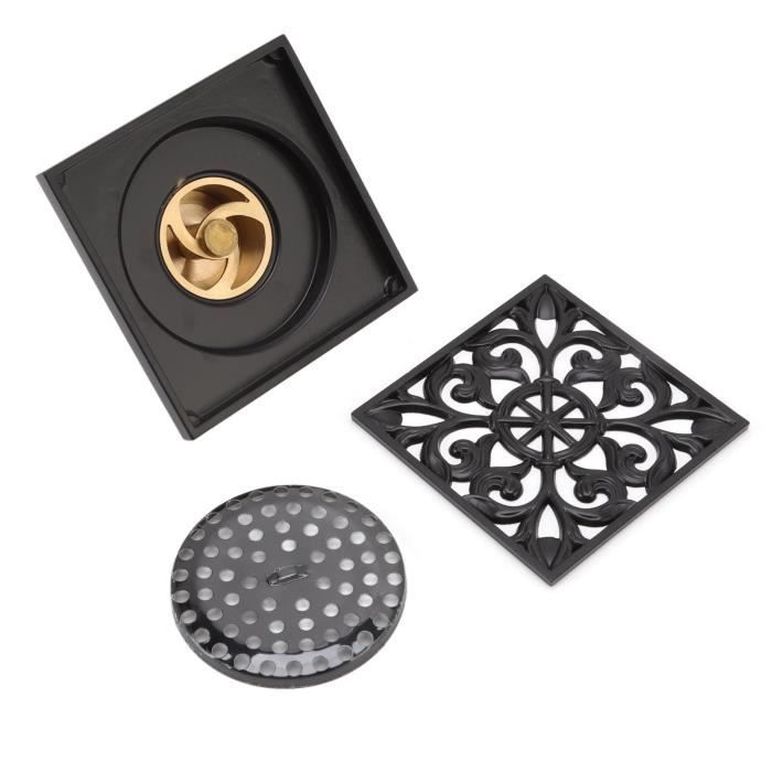 Clapet Anti-Odeur Pour Douche - Siphon De Sol 35 Mm, Anti-colmatage, Filtre à Cheveux, Facile à Nettoyer