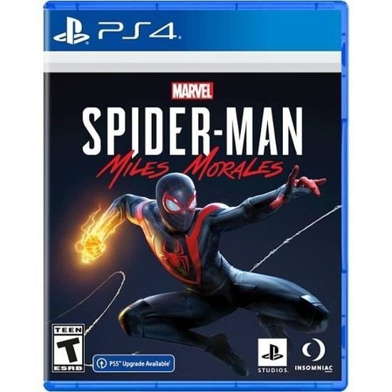 Jeu Vidéo Sony Interactive Marvel' Spider Man: Miles Morales PS4 Edition Standard PEGI 12+