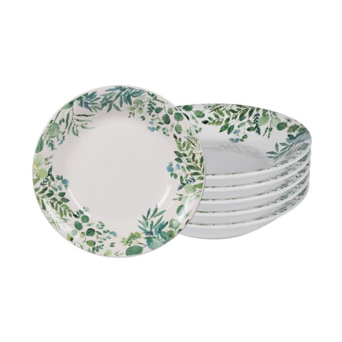 Assiette creuse Natura 205 cm (lot de 6) - Table Passion Assiette creuse Natura 205 cm (lot de 6) - Table Passion