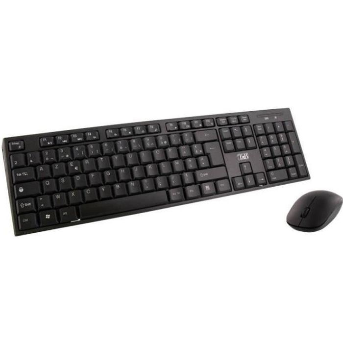 T'nB CLASSY Clavier / Souris sans fil - Noir