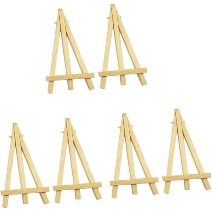 Odoria – Chevalet De Peinture Miniature 1/12 – Accessoire Maison De Poupée – 12,8 Cm