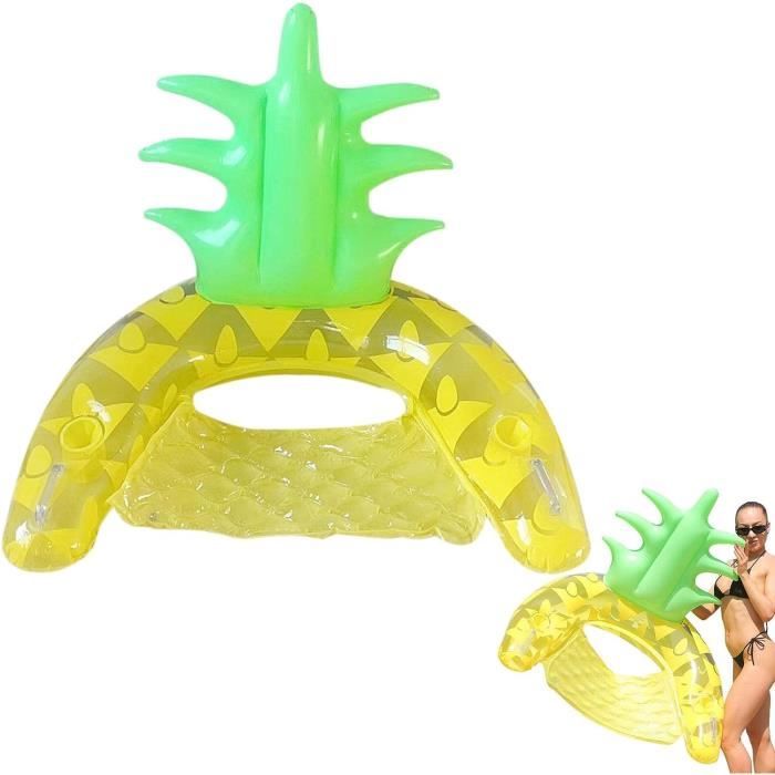 Flotteur Piscine Gonflable Coquillage Géant – 120x120x120 Cm – Avec Boule De Perles – 1-2 Personnes
