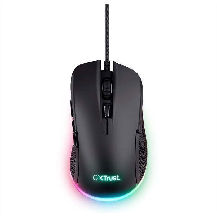 Souris Gaming Filaire RGB - TRUST GAMING - GXT 922 Ybar - Capteur Haute Précision - Design Ergonomique - PC