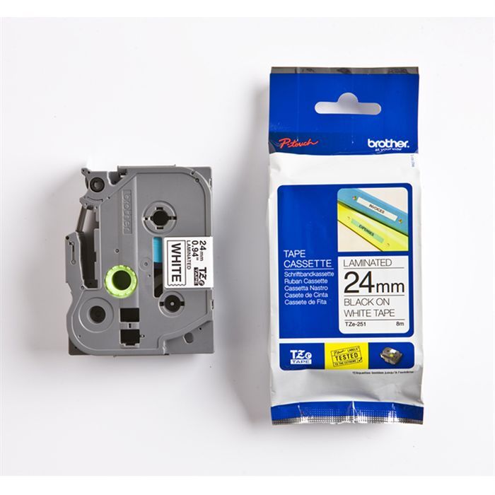 Brother TZe 251 - vue 2