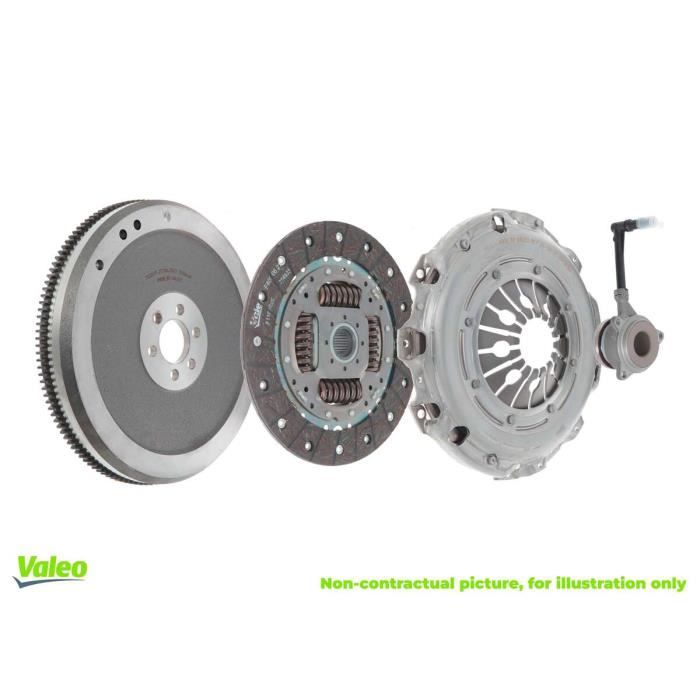 KIT EMBRAYAGE 4P+CSC VALEO 845125
