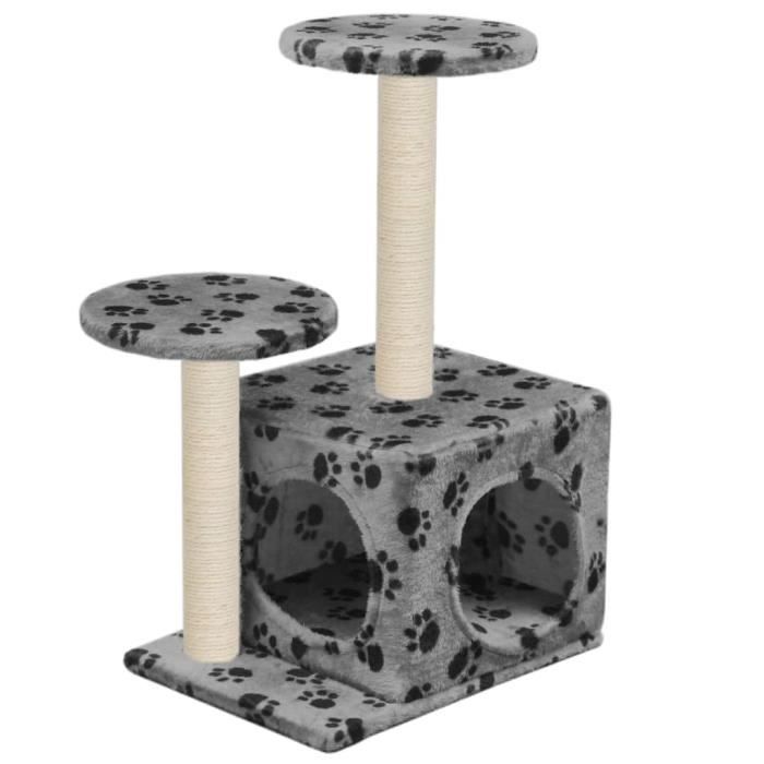 vidaXL Arbre à chat avec Griffoir 60 cm