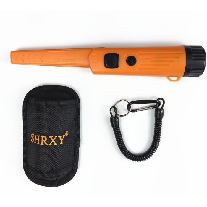 Détecteur de Métaux Localisateur GP-Pointer avec Étui et Bracelet - Noir