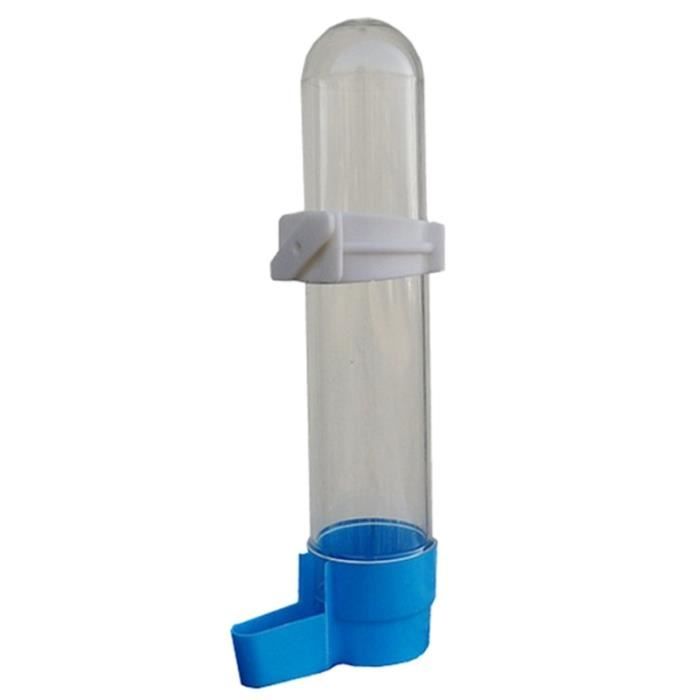 Mangeoire Anti-Bouchage Pour Perruches - Bol Large Fixation Cage - Distribution Précise Nourriture