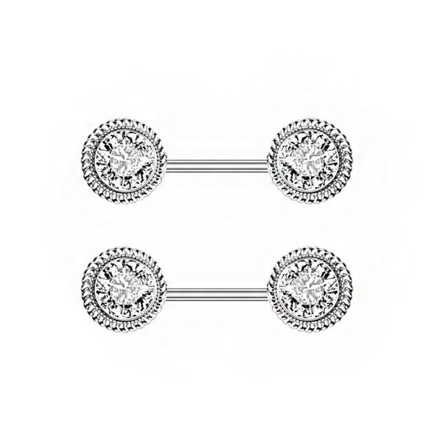 Piercing au nez,13Pinces À Tétons À Vis Pour Femmes, 1 Pièce, Piercing Sexy Pour Femmes, Faux