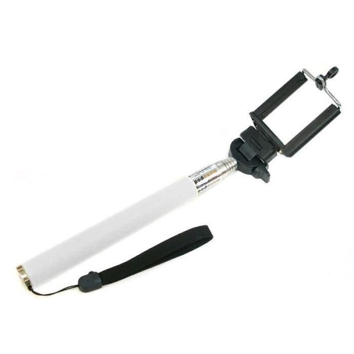 Perche Selfie Manfrotto Pour Sony Xperia X – Télescopique, Noir, Connexion 3.5mm