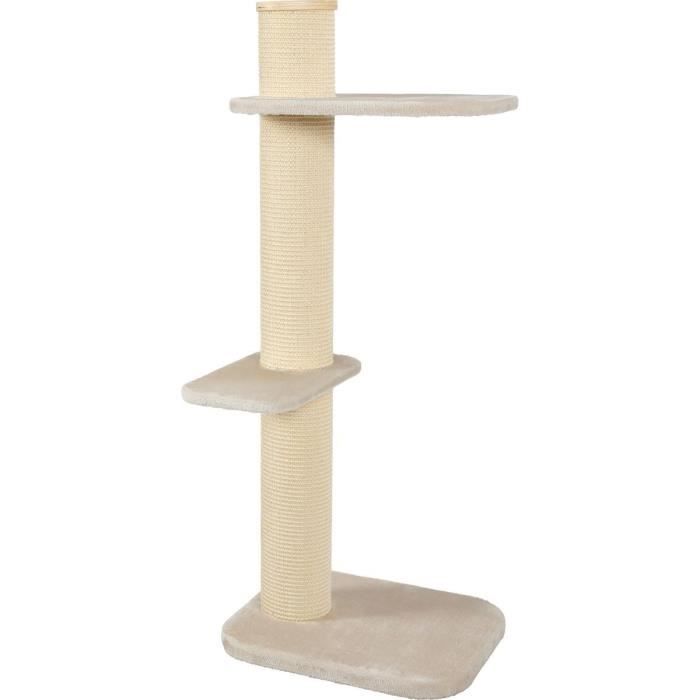 ZOLUX Arbre à chat City Cat 3 - 59 x 61 x 115 cm - Beige